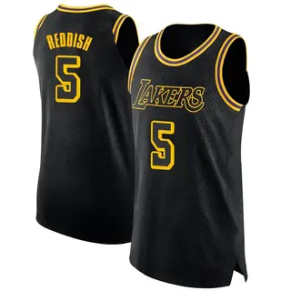 Men's Cam Reddish Los Angeles Lakers Black Jersey - City Edition - Swingman