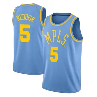 Men's Cam Reddish Los Angeles Lakers Blue Hardwood Classics Jersey - Swingman