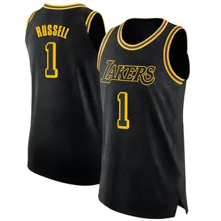 Men's D'Angelo Russell Los Angeles Lakers Black Jersey - City Edition - Swingman