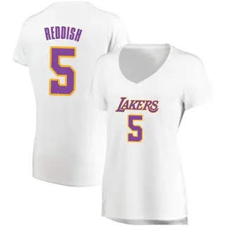 Women's Cam Reddish Los Angeles Lakers White Jersey - Association Edition - Fast Break