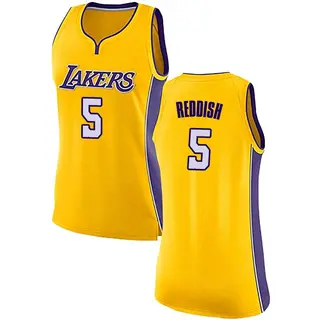 Women's Cam Reddish Los Angeles Lakers Yellow Jersey - Icon Edition - Swingman