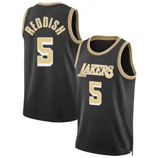 Youth Cam Reddish Los Angeles Lakers Black Select Series Jersey - Swingman