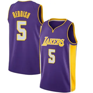 Youth Cam Reddish Los Angeles Lakers Purple Jersey - Statement Edition - Swingman